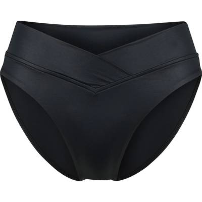 Seafolly Дамско бикини долнище Seafolly Women's Soleil V Front High Cut Pant Bikini bottom - Black - размер 34 (EU) (150-4281-0112)