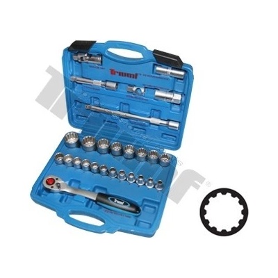 TRIUMF Gola sada 1/2" vstup, univerzálne hlavice, 27 - dielna