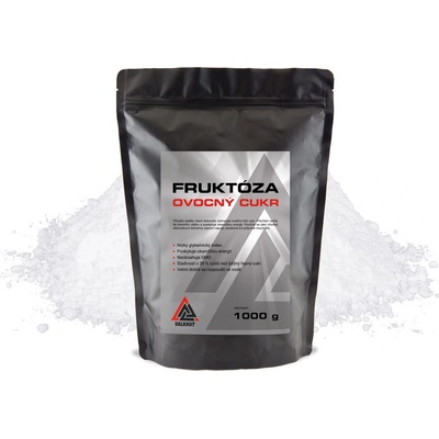 VALKNUT Sladidlo - Ovocný cukor Fruktóza 1000 g