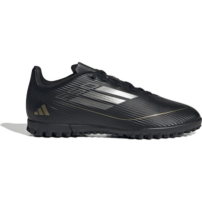 Детски футболни стоножки Adidas F50 Club Children Astro Turf Football Boots - Black/Silver