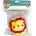 Mattel Fisher-Price® Плюшена дрънкалка топка лъв (1011515F)