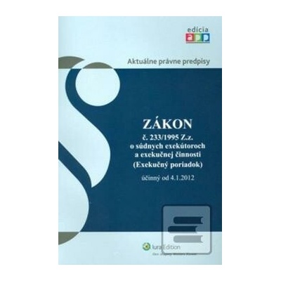 Exekučný poriadok účinný od 4. 1. 2012