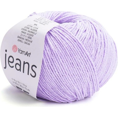 Yarn Art příze YarnArt Jeans 89 světle fialová