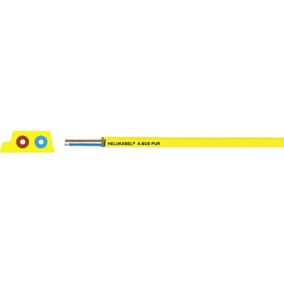 Helu 82822-500 sběrnicový 2 x 1.5 mm² černá 500 m
