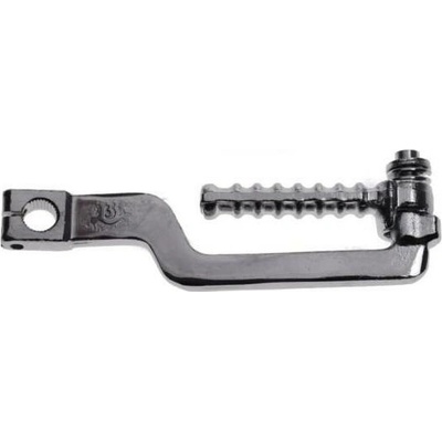 startovací páka 4T s kulatým nášlapem CHROM pro motory 139QMB/QMA (GY6 50) 4T