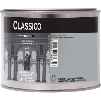 Maimeri Classico Маслена боя Ivory Black 500 ml 1 бр (M0334535)