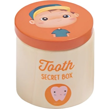 Eurekakids Кутия за зъбки Eurekakids - Оранжева (EU691837194)