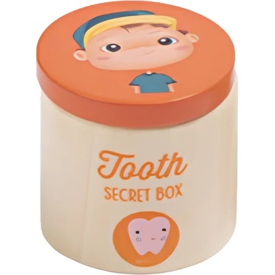 Eurekakids Кутия за зъбки Eurekakids - Оранжева (EU691837194)