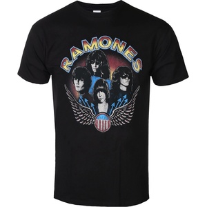 ROCK OFF мъжка тениска Ramones - Vtge Wings Photo - ROCK OFF - RATS21MB