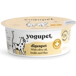 Yogupet Digespet - функционален йогурт за котки със зехтин, инулин и ленено семе (без лактоза) 110gr