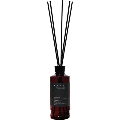 Nefél Fragrance interiérový tyčinkový difúzorTobacco & Whisky Tabak a Whisky 480 ml