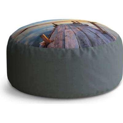 Sablio Taburet Circle Molo a racci: 38x48 cm