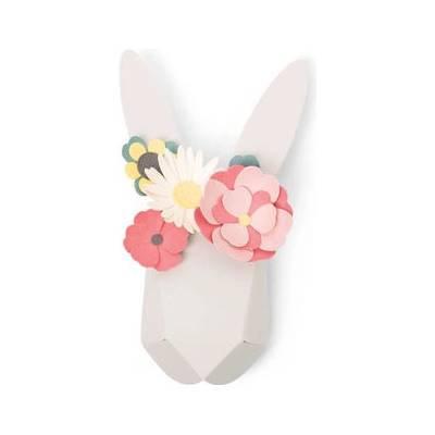 SIZZIX Thinlits vyřezávací kovové šablony - Origami králík 8 ks