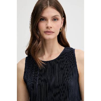 Calvin Klein Блуза Calvin Klein дамска в тъмносиньо с изчистен дизайн LV044A212G (LV044A212G)