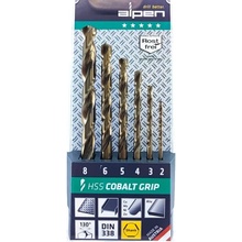 ALPEN Sada vrtákov do kovu Cobalt 6 dielna cobalt grip TM6