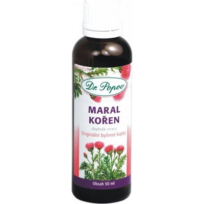 Dr. Popov Maral kořen originální bylinné kapky 50 ml