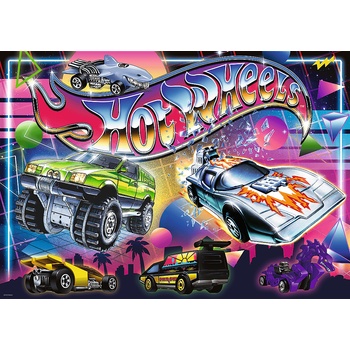 Trefl - Puzzle Hot Wheels: 80s Vibe - 500 piese