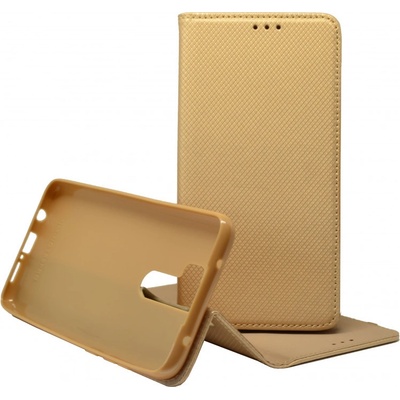Pouzdro Smart Case Book Xiaomi Redmi Note 8 Pro Zlaté