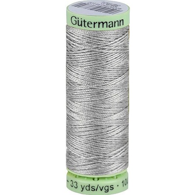 Prima-obchod Polyesterové nitě Gütermann Jeans návin 30 m, barva 038 šedá světlá
