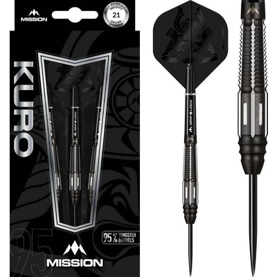 Mission steel Kuro M4 21g, black, 95% volfrám