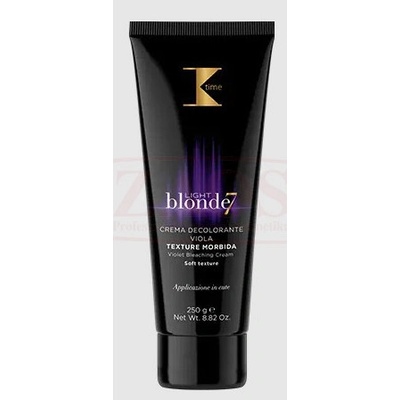 K-Time Light Blonde 7 fialový krémový melír 250 g