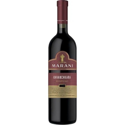 Marani Khvanchkara gruzínské červené polosladké 2023 11,5% 0,75 l (holá láhev)