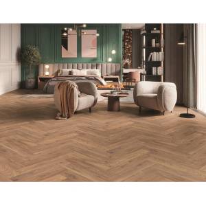 KAINDL ЛАМИНИРАН ПАРКЕТ herringbone К450 8мм 32/ac5/4v ФУГА ДЪБ ФАЯРБРАНД