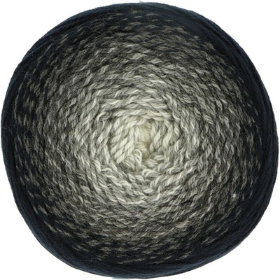 YarnArt Flowers Merino 532 sivo čierna