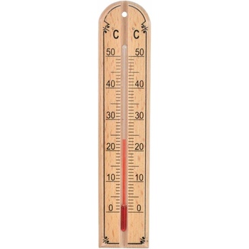 Teploměr dřevo pokojový