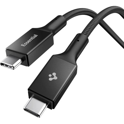 Spigen EB10015CC USB-C 5Gbps USB 3.2 Gen1 100W 4K 1,5m černý