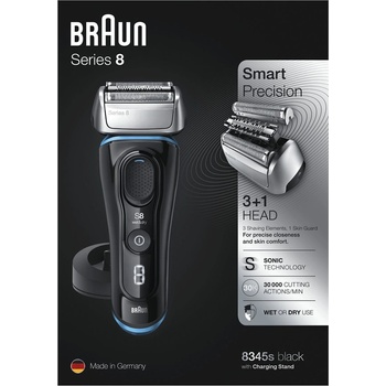 Braun Series 8 8345s black/blue
