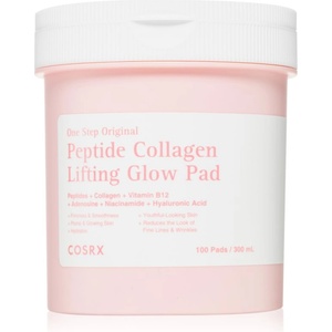 COSRX One Step Original Peptide Collagen Lifting Glow Pad тонизиращи възглавнички за стягане и лифтинг на лицето 100 бр