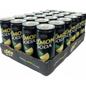 Lemonsoda Италианска лимонада Crodo Lemon Soda 24 x 330 мл