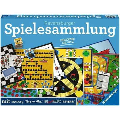 Ravensburger Spielesammlung 27293 Familienspiele 2022 D - Spielesammlung für die ganze Familie, Spiel für Kinder und Erwachsene ab 4 Jahren, für 2-10