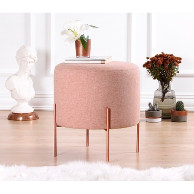 ASIR Taburet COPPER 44 růžový