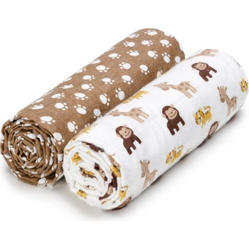 T-tomi Látkové osušky 80 x 100 cm 2 ks Monkey / opice