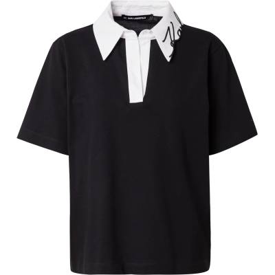 Karl Lagerfeld Тениска черно, размер XL