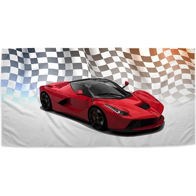 Sablio Uterák Ferrari Závodná vlajka 30 x 50 cm