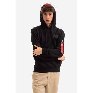 Alpha Industries суичър с качулка мъжки с памук (178314.03)
