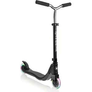 Globber Тротинетка Flow 125 Light с нова T-образна кормилна рамка - Черна - magazinko Тротинетка, скутер