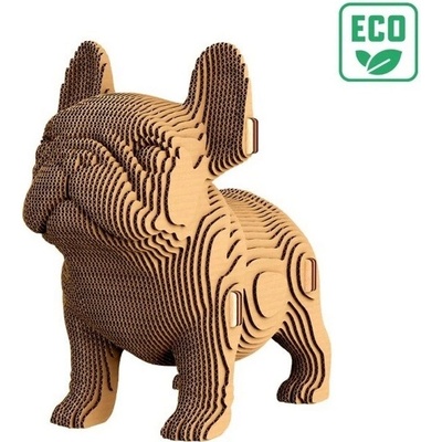 Cartonic 3D PUZZLE BULLDOG PUPPY, 63 ks – Zboží Dáma
