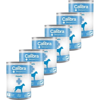 Calibra VD Dog Hepatic 6 x 400 g