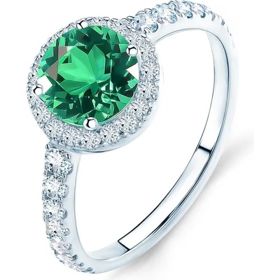 SAVICKI Годежен пръстен This is Love: бяло злато, смарагд