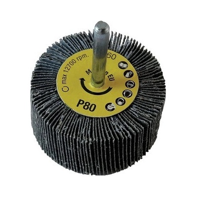 NÁSTROJE CZ Lamelový kotouč na stopce 30x15x6, zr. 80 zirkon - IM-RGZ31580
