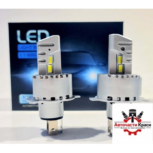  Крушки 1: 1 mini -LED- H4 12V-45W-6000K -A-4081-2 (A-4081-2)
