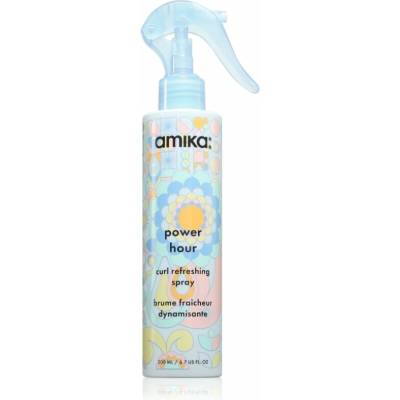 amika Power Hour Curl Refreshing Spray hydratačný sprej pre vlnité a kučeravé vlasy 200 ml