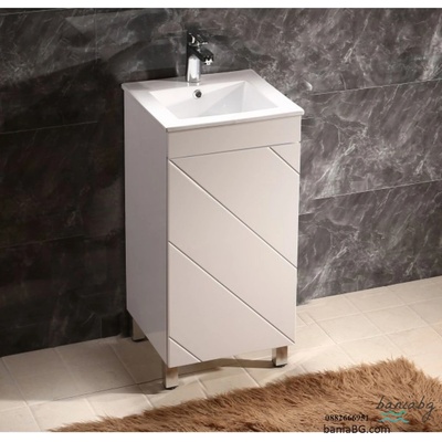 Inter Ceramic Долен стоящ pvc шкаф за баня icp 4242