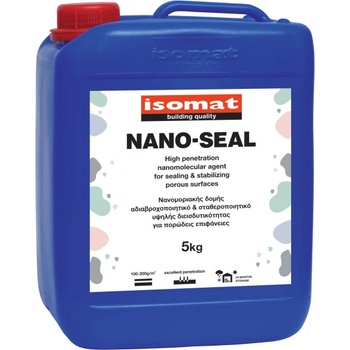 ISOMAT NANO-SEAL - Ochrana pred vlhkosťou a stabilizátor povrchu Farba: Svetlomodrá (Transparentná po zaschnutí), Hmotnosť: 5 kg