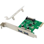 Conceptronic Разширителна карта Conceptronic - EMRICK06G (PCIe x1 към 2x USB-A 3.0) (EMRICK06G)