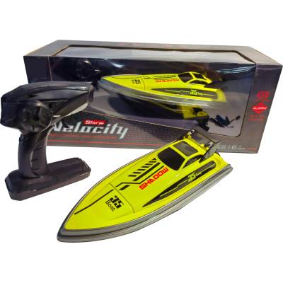 Sparkys R/C Závodní Člun High Speed Žlutá/Černá Shadow 35 1:16